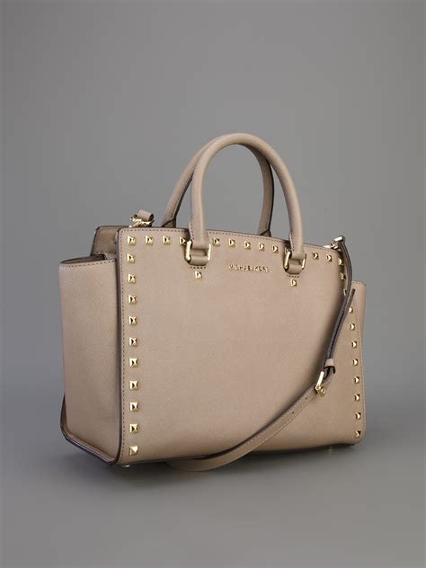 michael kors selma studded medium satchel|michael kors ausverkauf.